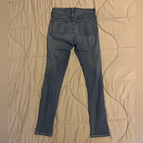 Rag & Bone High Rise Ankle Skinny Jeans - Picture 3 of 3